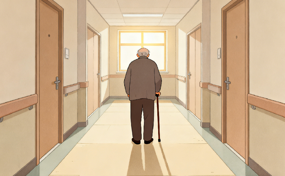 老人帮儿子还网赌债：卖掉养老房，自己住进了养老院